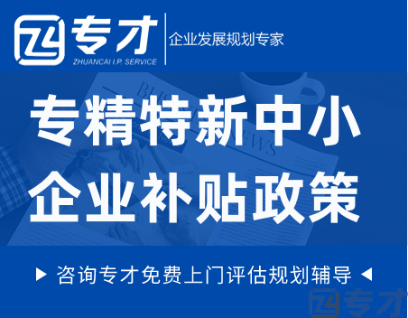 佛山专精特新中小企业有哪些补贴政策 创新型中小企业评价标准(图1) 专精特新中小企业补贴政策.png