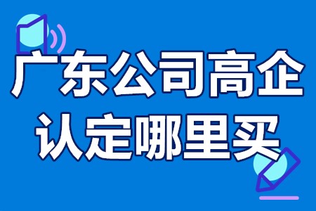 广东公司高企认定哪里买 国高高新技术企业转让多少钱