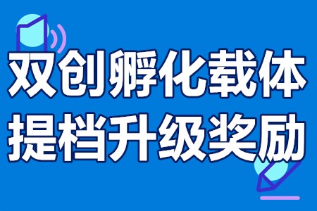 武汉双创孵化载体提档升级奖励申报条件、材料、程序、奖励500