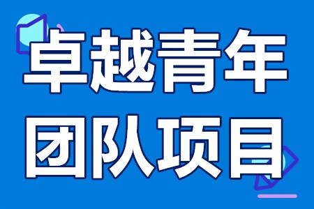 卓越青年团队项目申报条件、资助领域、补贴300万