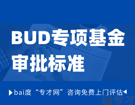 BUD专项基金审批标准.png