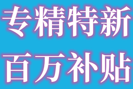 2023年中山市专精特新发展专项资金的奖励补贴申报项目和申报